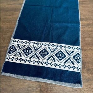 Wrangler Blue Western Paxton Blue Navy Blue Hand Towel
